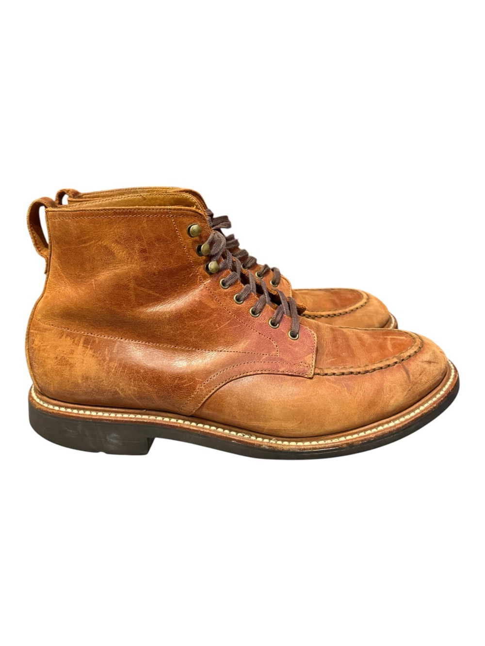 J. Crew Kenton Pacer Leather Boots Men’s Sz 10.5 - Picture 5 of 10